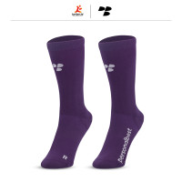 Personal Best Run - Performance Crew Sock - Violet